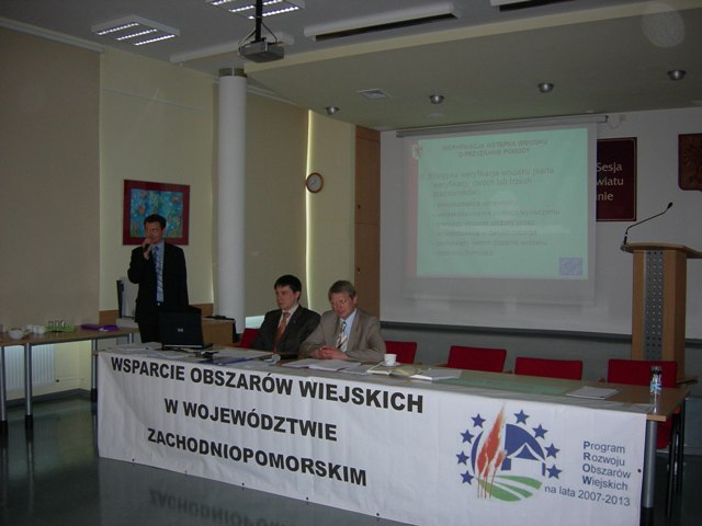 Szkolenie "Odnowa i rozwój wsi", Gryfino 08.05.2008r.