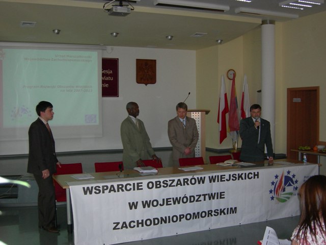 Szkolenie "Odnowa i rozwój wsi", Gryfino 08.05.2008r.